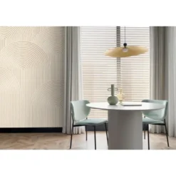 ESTAhome fotobehang 3D-motief lichtbeige - 250 x 279 cm