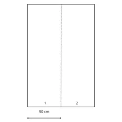 ESTAhome fotobehang lambrisering zacht roze - 100 x 279 cm