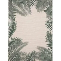 Eva Interior Buiten vloerkleed - Leaf - Groen - 160x230 cm