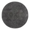 EVA Interior rond buitenkleed Dahl zwart - 200 x 200 cm