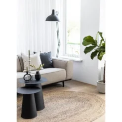 EVA Interior vloerkleed ovaal jute - naturel - 240 x 150 cm