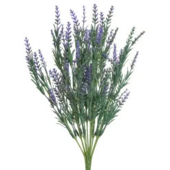 Everlands kunstplant lavendel - paars - 43 cm