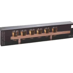 Excellent House Shotglaasjes houder - Bamboe - 45 cm