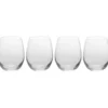 Excellent Houseware luxe sap/waterglazen - 4x stuks - 390 ml