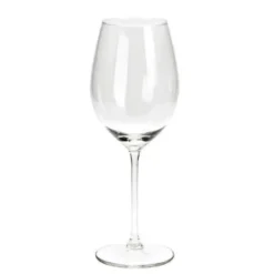 Excellent Houseware Wijnglazen - 4x stuks - glas - 410 ml