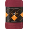 Faro Fleeceplaid, Bordeaux - 220 x 200 cm - Polyester