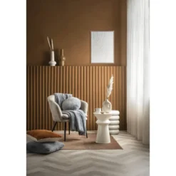 Fauteuil Cloe - stof - beige