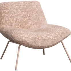 Fauteuil Daan - roze