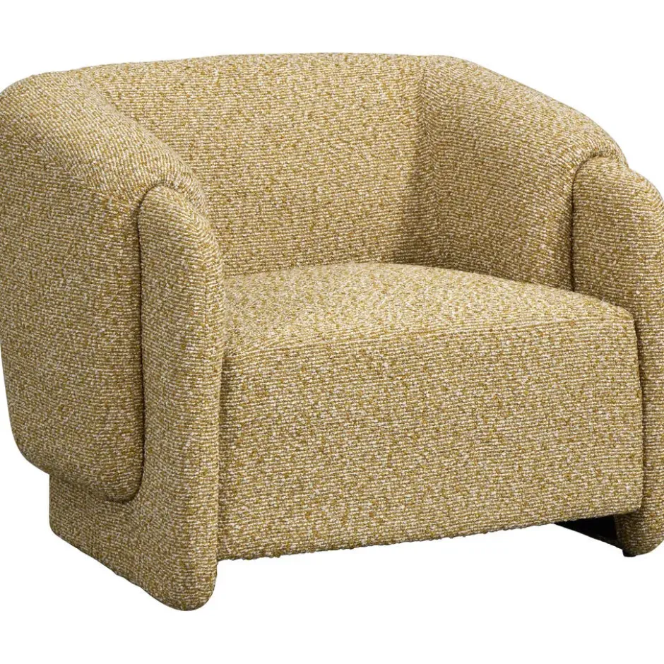 Fauteuil Lauren - okergeel