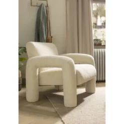 Fauteuil Puck - crème
