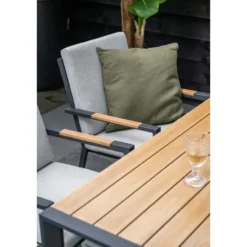Felini 5-delige tuinset - 4 stoelen / tuintafel - Garden Impressions