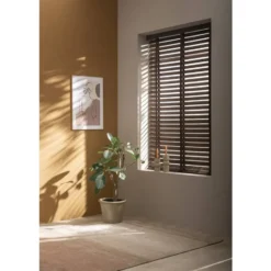 Fenstr bamboe jaloezie Tahiti 65mm - cacao bruin (30502)