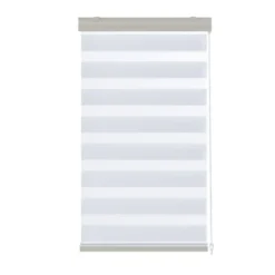 Fenstr duo-rolgordijn wit - 60x190 cm