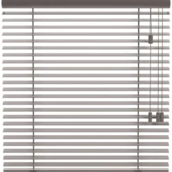 Fenstr houten jaloezie New York 50mm - taupe (30011)