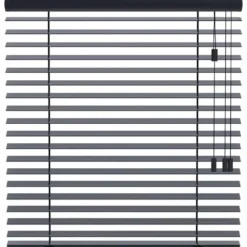 Fenstr houten jaloezie New York 65mm - antraciet (20709)
