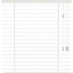 Fenstr houten jaloezie New York 65mm - off-white (10712)