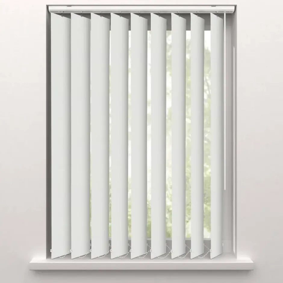 Fenstr lamellen stof Clervaux lichtdoorlatend - wit (10037)