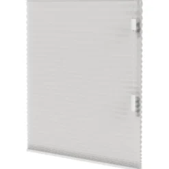 Fenstr plisségordijn Boston dubbel 25mm lichtdoorlatend - off-white (10716)
