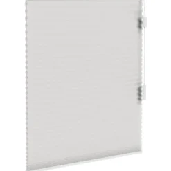 Fenstr plisségordijn Boston dubbel 25mm lichtdoorlatend - off-white (10716)