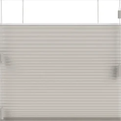 Fenstr plisségordijn Boston dubbel 25mm lichtdoorlatend - linnen (25511)
