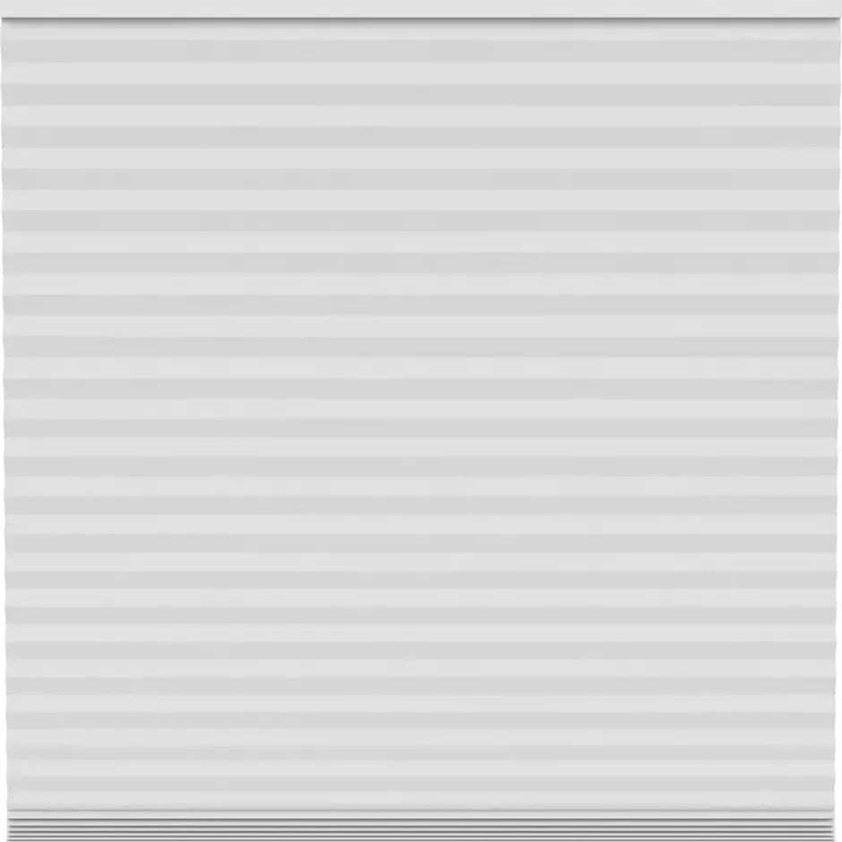 Fenstr plisségordijn Chicago dubbel 45mm verduisterend - off-white (10719)