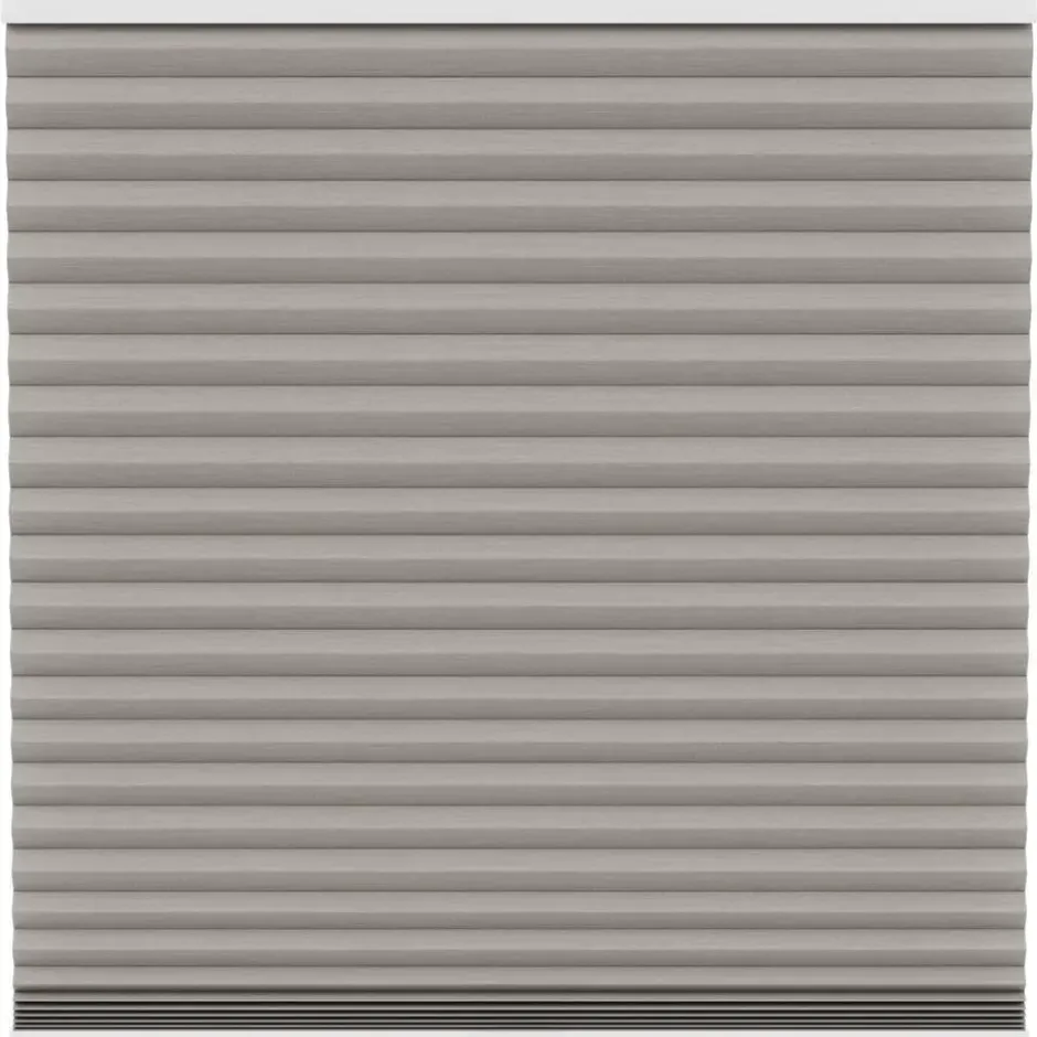 Fenstr plisségordijn Chicago dubbel 45mm verduisterend - taupe (30027)
