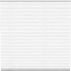 Fenstr plisségordijn Sidney dubbel 45mm transparant - off-white (10718)