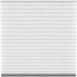 Fenstr plisségordijn Sidney dubbel 45mm transparant - off-white (10718)