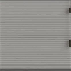 Fenstr plisségordijn Toronto dubbel 25mm lichtdoorlatend - taupe (30018)