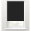 Fenstr rolgordijn lichtdoorlatend zwart - 120x190 cm