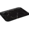 5Five Dienblad/serveer tray Marble - Melamine - zwart -33 x 43 cm