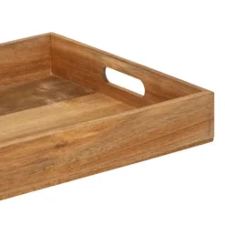 5Five Keuken serveer dienblad met opstaande rand - acacia hout