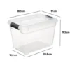 5Five Opbergkist met deksel - Box - 6.5L - 29x19x19 cm