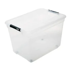 5Five Opbergkist met deksel - Box - 80L - 67x47x36 cm