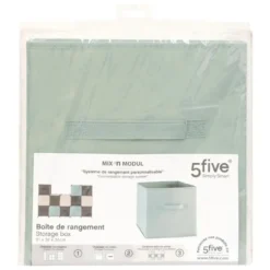 5Five Opbergmand/kastmand Square Box - 31 x 31 x 31 cm