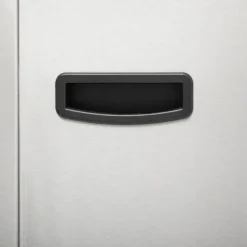 5Five Prullenbak/pedaalemmer - zilver - 40L - 33 x 24 x 66 cm