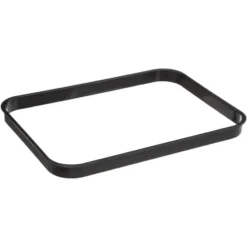 5Five Prullenbak/pedaalemmer - zilver - 40L - 33 x 24 x 66 cm