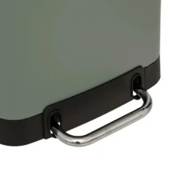 5Five Prullenbak/pedaalemmer - groen - metaal - 30L - 34 x 61 cm