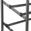 5five Schoenenrek - uitschuifbaar - zwart - 6-10 paar - 61 x 39cm