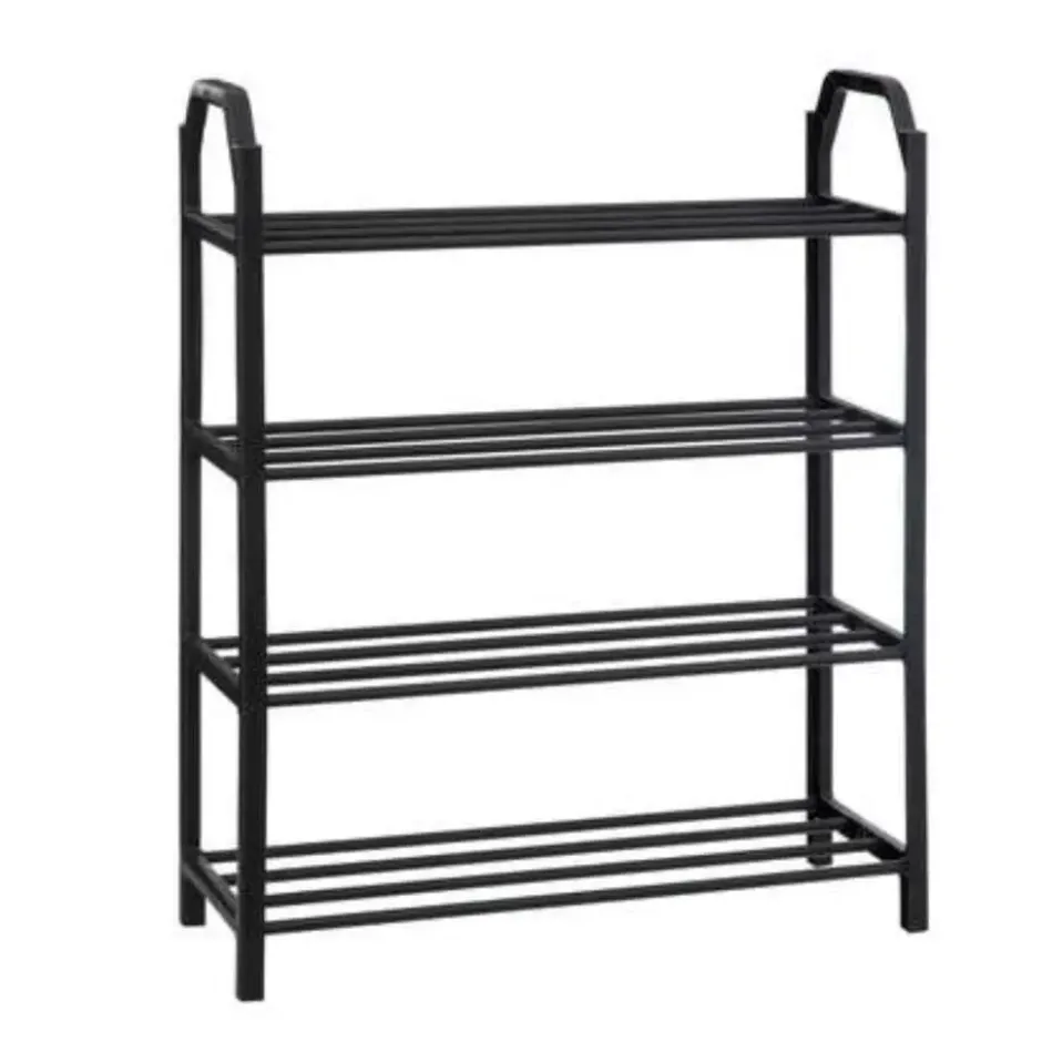 5Five Schoenenrek - zwart - 8 paar schoenen - 50 x 65 cm