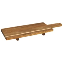 5Five Serveerplank voor hapjes/tapas - 25 x 70 cm - acacia hout