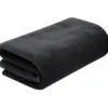 Fleece deken/plaid - zwart - 120 x 150 cm - Polyester fleece