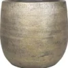 Floran Plantenpot Mira - goudkleurig - keramiek - 34 cm