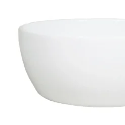 Floran Plantenpot schaal - wit - keramiek - 26 x 14 cm