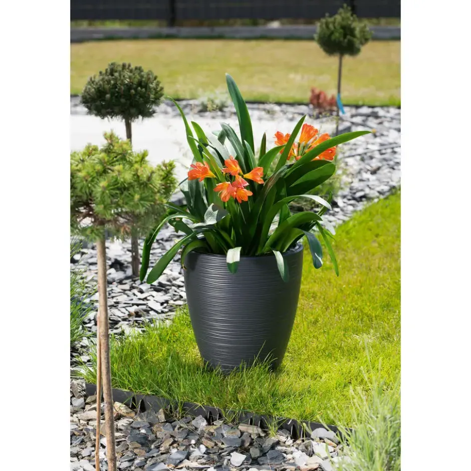 Form Plastic Plantenpot/bloempot - kunststof - wit - 40 x 58 cm