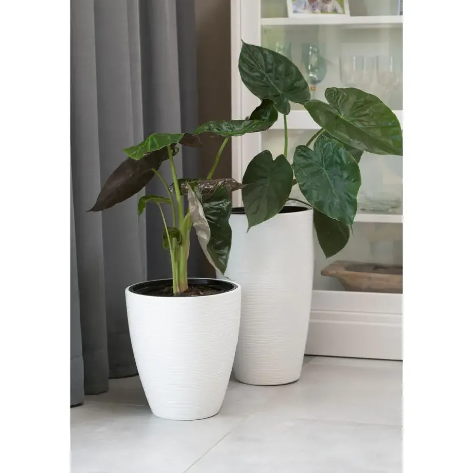 Form Plastic Plantenpot/bloempot - kunststof - wit - 40 x 58 cm