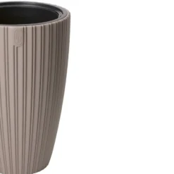Form Plastic Plantenpot/bloempot - kunststof - taupe - 40 x 58 cm