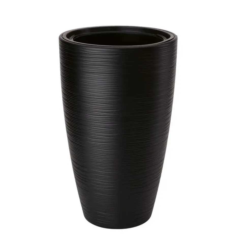 Form Plastic Plantenpot/bloempot Gobi - kunststof - D30 x H48 cm