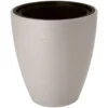 Form Plastic Plantenpot Gobi - kunststof - grijs - D40 x H32 cm