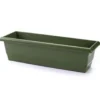 Forte Plastics Plantenbak - groen - rechthoekig - 60 x 20 x 16 cm